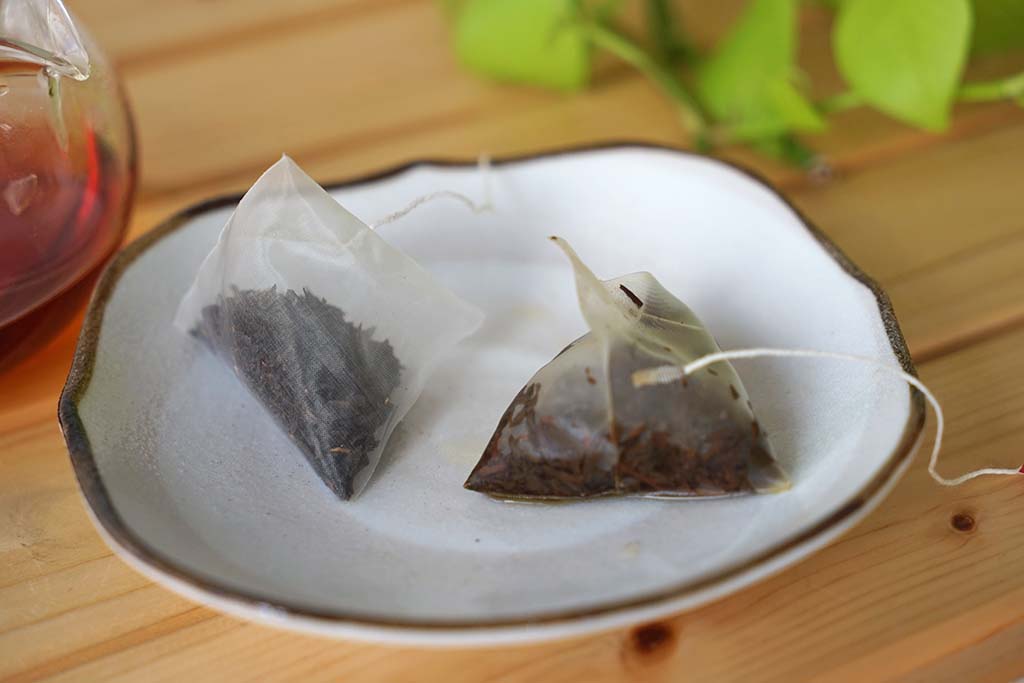 屋久島の有機栽培紅茶ティーバッグ