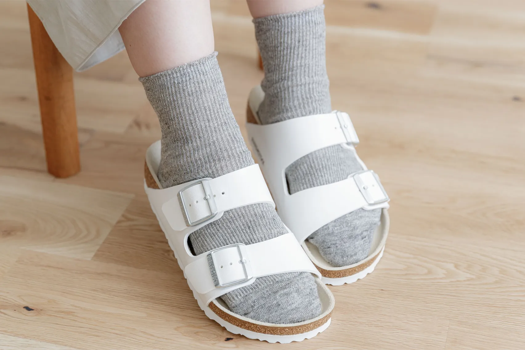 天衣無縫】 リネンコットンソックス Mサイズ | ヒクシポワタ